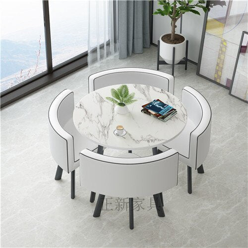 Waterproof Study Dining Table for Small Spaces - Casatrail.com