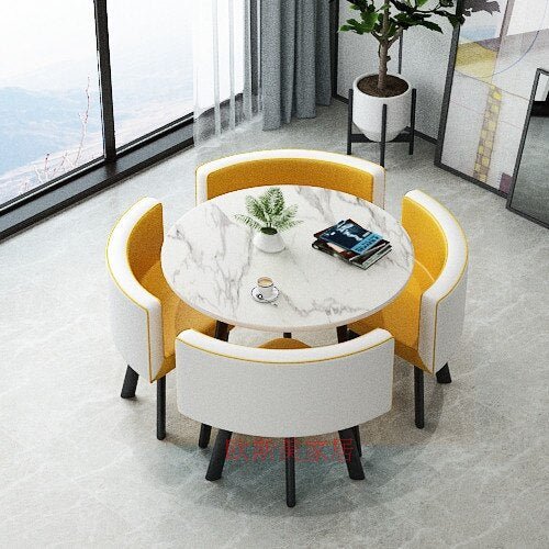 Waterproof Study Dining Table for Small Spaces - Casatrail.com