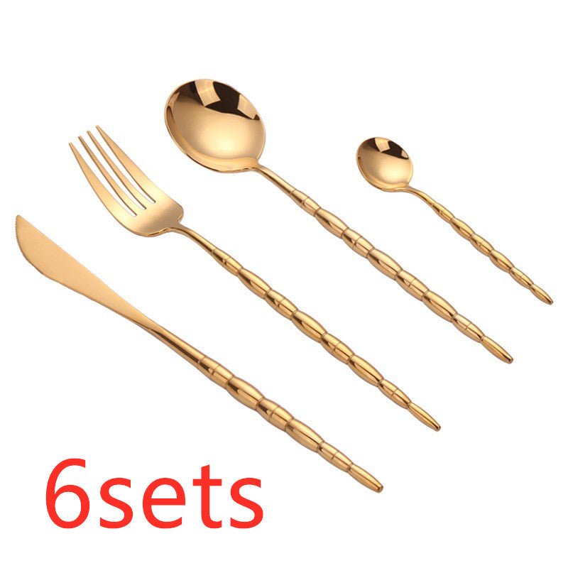 Western Tableware Stainless Steel Cutlery Set - Casatrail.com