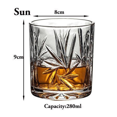 Whiskey Glass Set for Cocktail, Scotch, Bourbon - 1 Piece - Casatrail.com