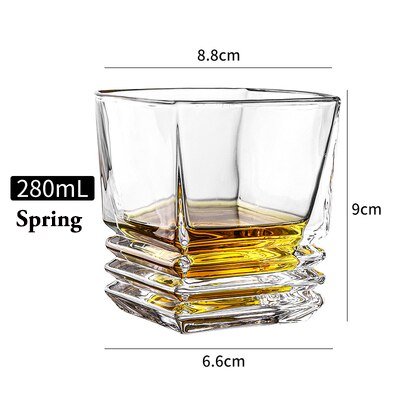 Whiskey Glass Set for Cocktail, Scotch, Bourbon - 1 Piece - Casatrail.com