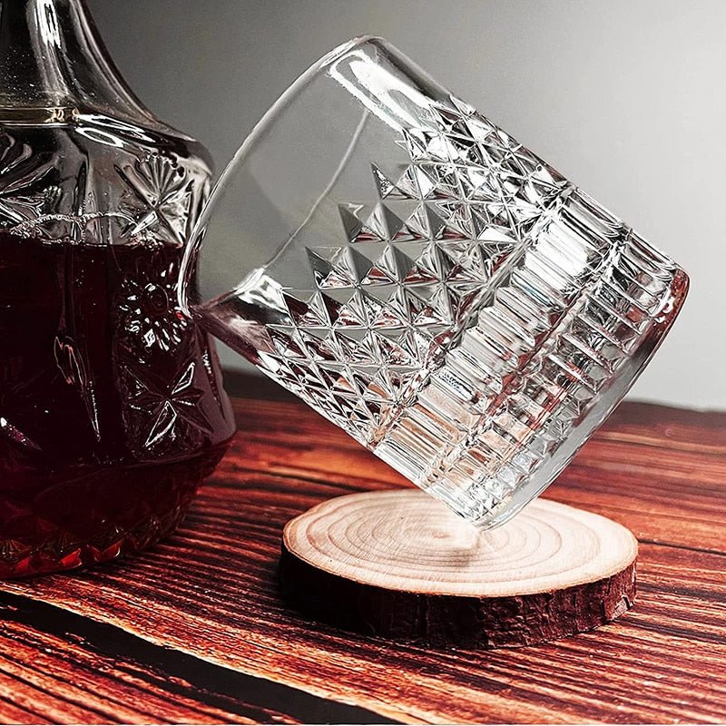 Whiskey Glass Set for Cocktail, Scotch, Bourbon - 1 Piece - Casatrail.com