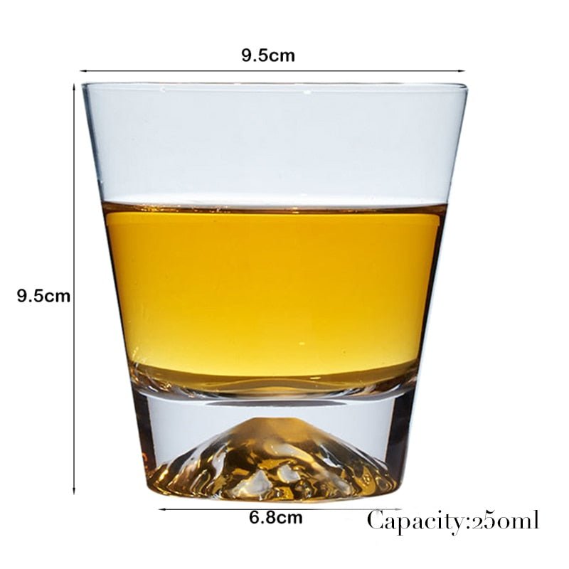 Whiskey Glass Set for Cocktail, Scotch, Bourbon - 1 Piece - Casatrail.com