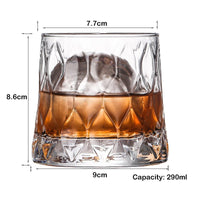 Thumbnail for Whiskey Glass Set for Cocktail, Scotch, Bourbon - 1 Piece - Casatrail.com