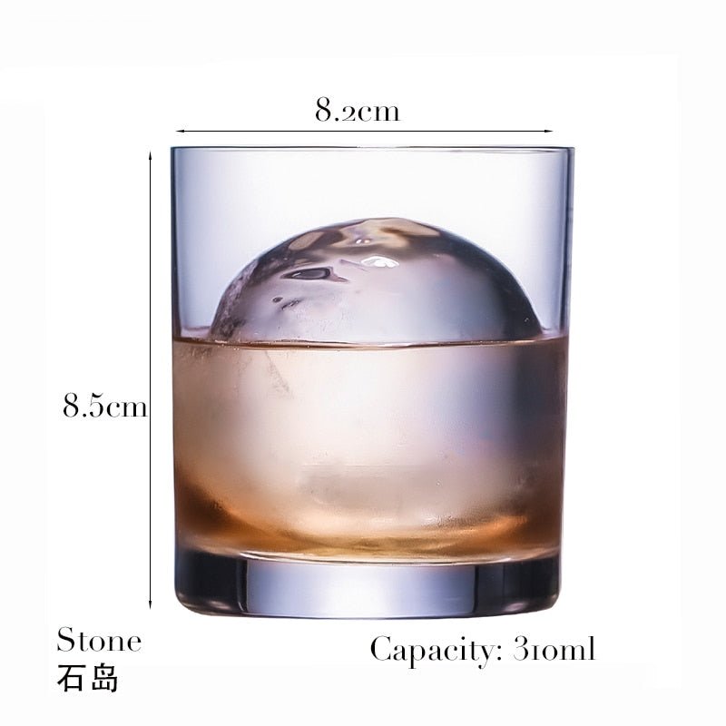 Whiskey Glass Set for Cocktail, Scotch, Bourbon - 1 Piece - Casatrail.com