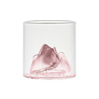 Thumbnail for Whisky Glass Cup with 3D Mountain Water Artwork - Casatrail.com