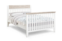 Thumbnail for White 4 - in - 1 Convertible Crib for Nursery - Casatrail.com