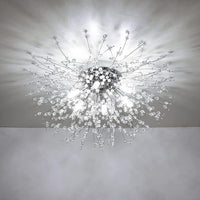 Thumbnail for White Crystal Flush Mount Lamp - Casatrail.com