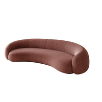 Thumbnail for White Curved Sofa for Modern Living Rooms - Casatrail.com