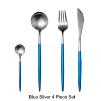 Thumbnail for White Gold Stainless Steel Cutlery Set - Casatrail.com