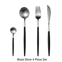 Thumbnail for White Gold Stainless Steel Cutlery Set - Casatrail.com