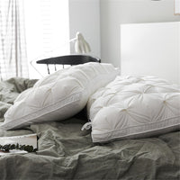 Thumbnail for White Goose Down Pillow - 100% Cotton Bedding - Casatrail.com
