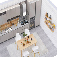 Thumbnail for White Nordic Dining Table Set - Casatrail.com