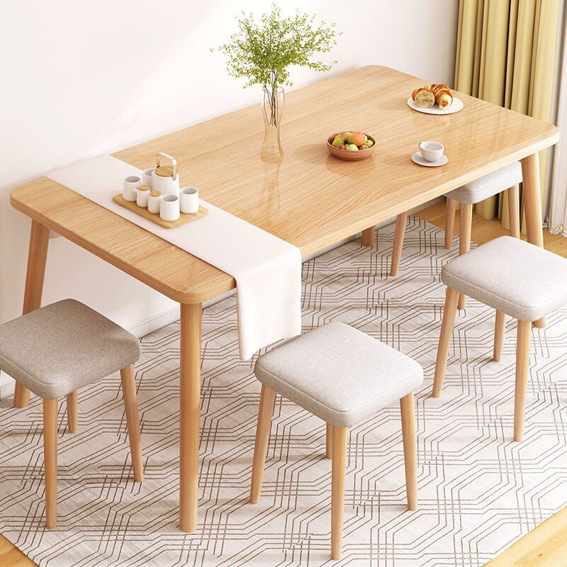 White Nordic Dining Table Set - Casatrail.com