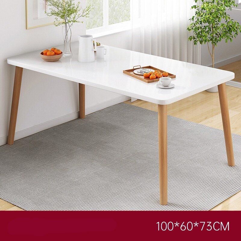 White Nordic Dining Table Set - Casatrail.com