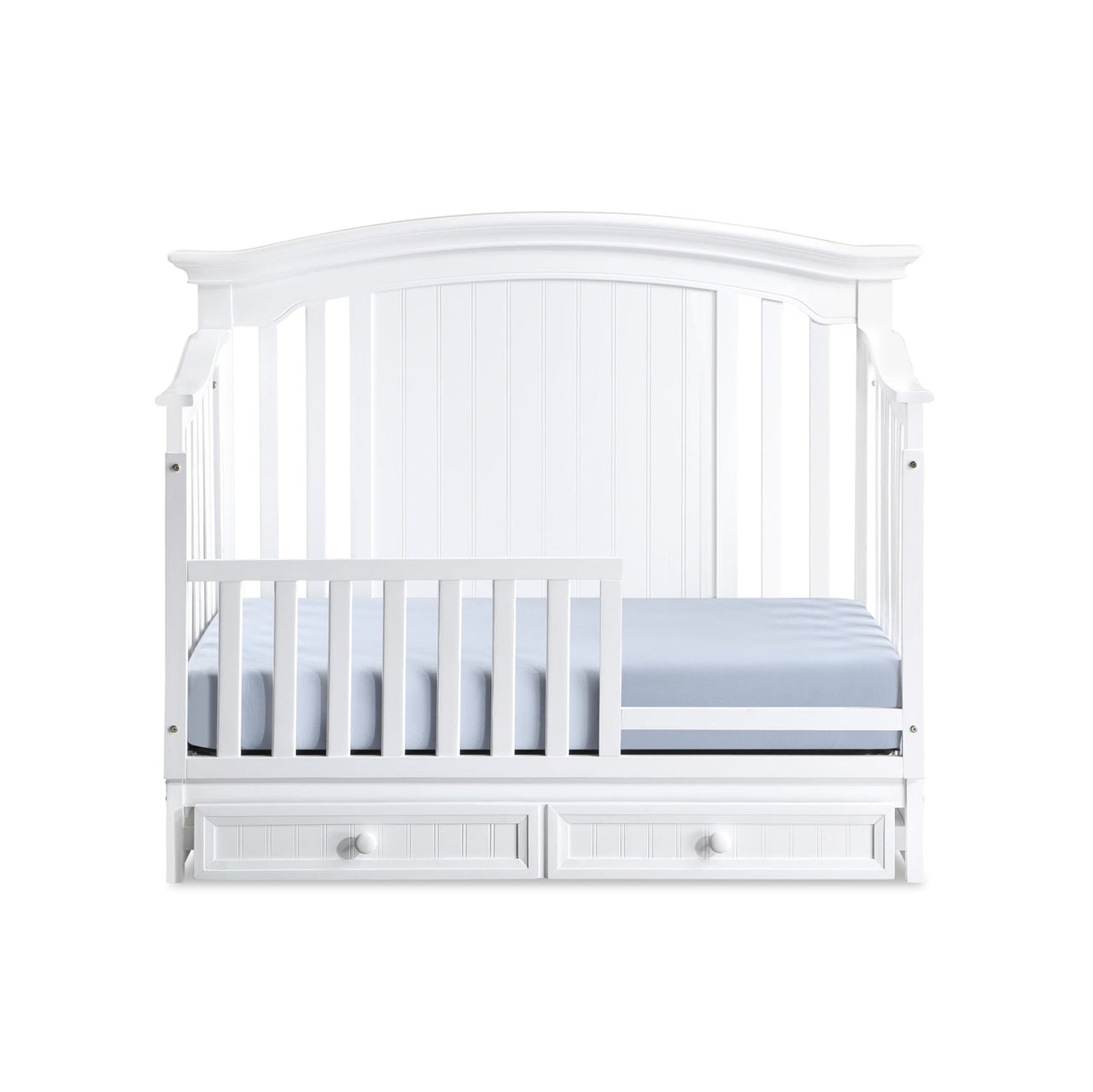 White Winchester Convertible Crib - Casatrail.com