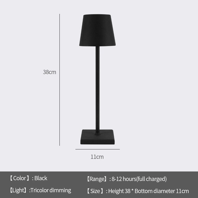 Wireless LED Desk Lamp USB Charging - Casatrail.com