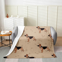 Thumbnail for Wolf Dog All Season Bed Blanket - Casatrail.com