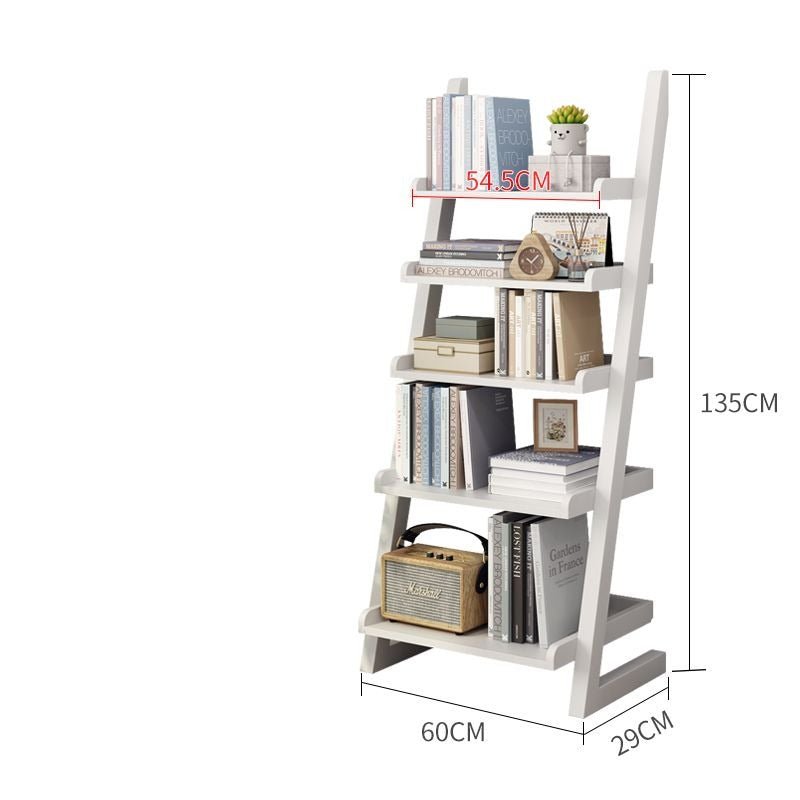 Wood Bookshelves for Living Rooms - Casatrail.com