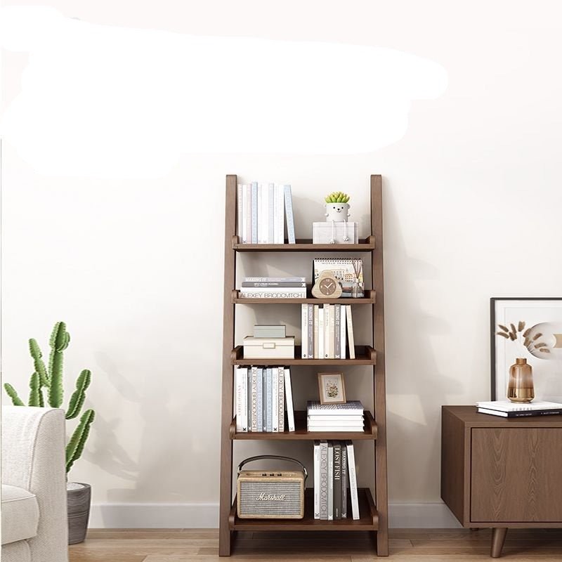 Wood Bookshelves for Living Rooms - Casatrail.com