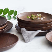 Thumbnail for Wood Serving Plate - Round Tray - Casatrail.com