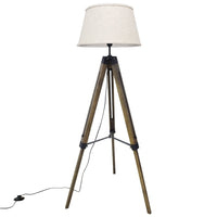 Thumbnail for Wood Tripod Floor Lamp - Casatrail.com