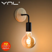 Thumbnail for Wood Wall Lamp for Bedrooms and Dining Areas - Casatrail.com