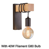 Thumbnail for Wood Wall Light for Dining and Bedrooms - Casatrail.com