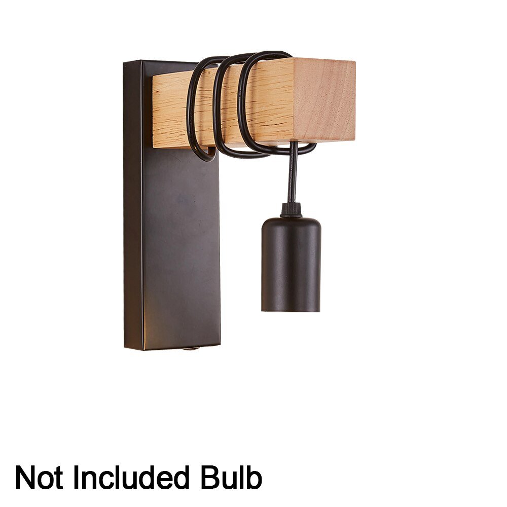 Wood Wall Light for Dining and Bedrooms - Casatrail.com