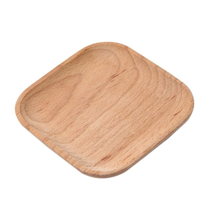 Wooden Dessert Plate and Serving Tray - Casatrail.com