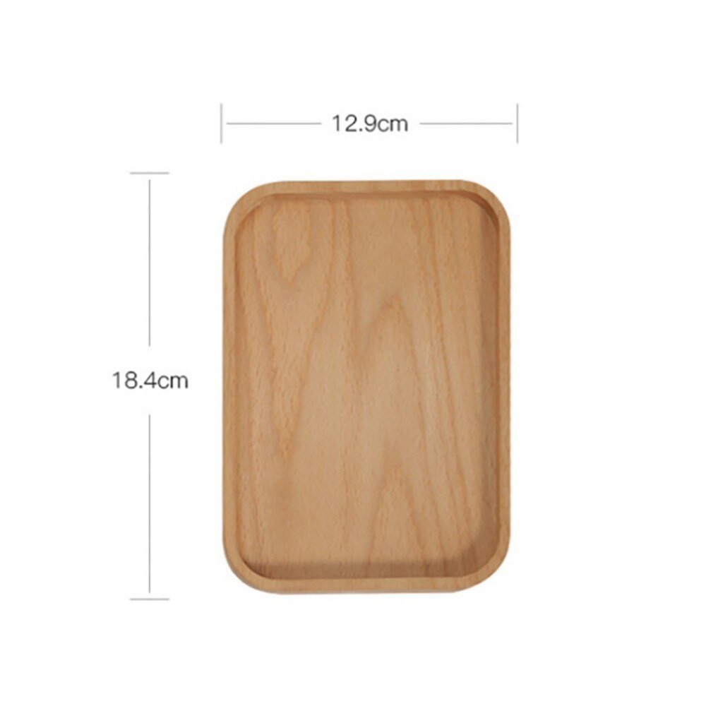 Wooden Dessert Plate and Serving Tray - Casatrail.com