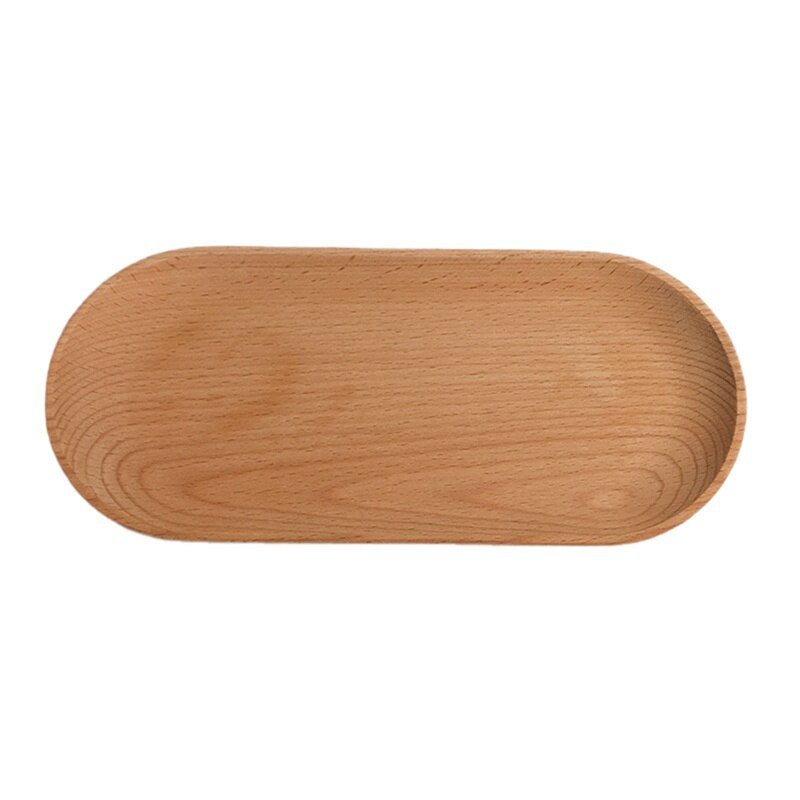 Wooden Dessert Plate and Serving Tray - Casatrail.com