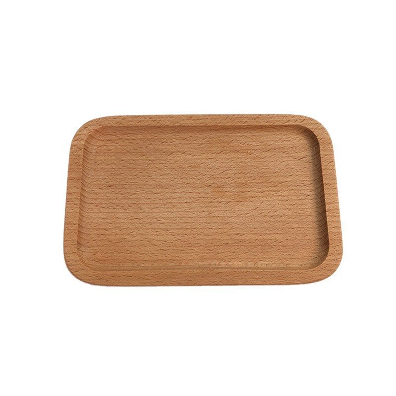 Wooden Dessert Plate and Serving Tray - Casatrail.com