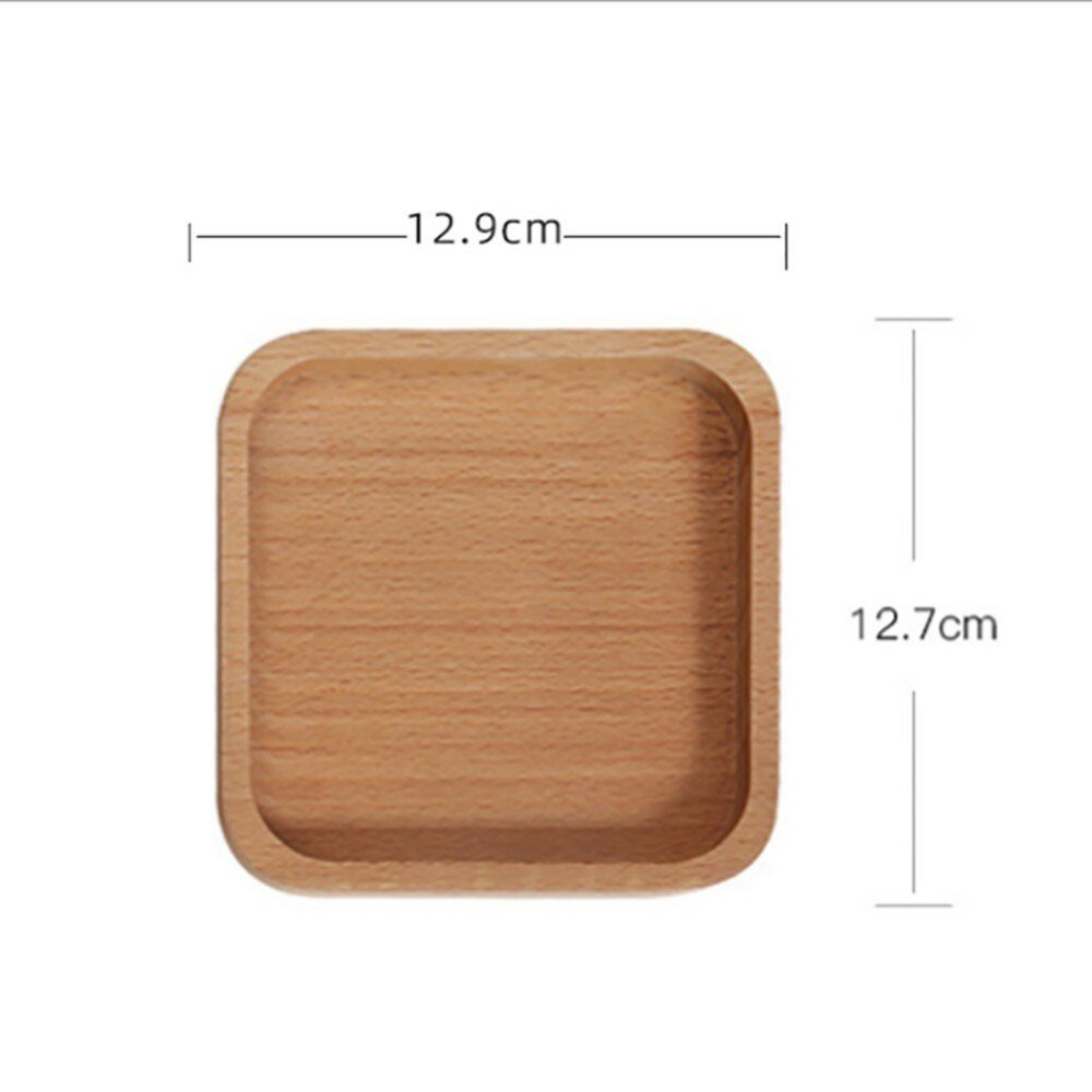 Wooden Dessert Plate and Serving Tray - Casatrail.com