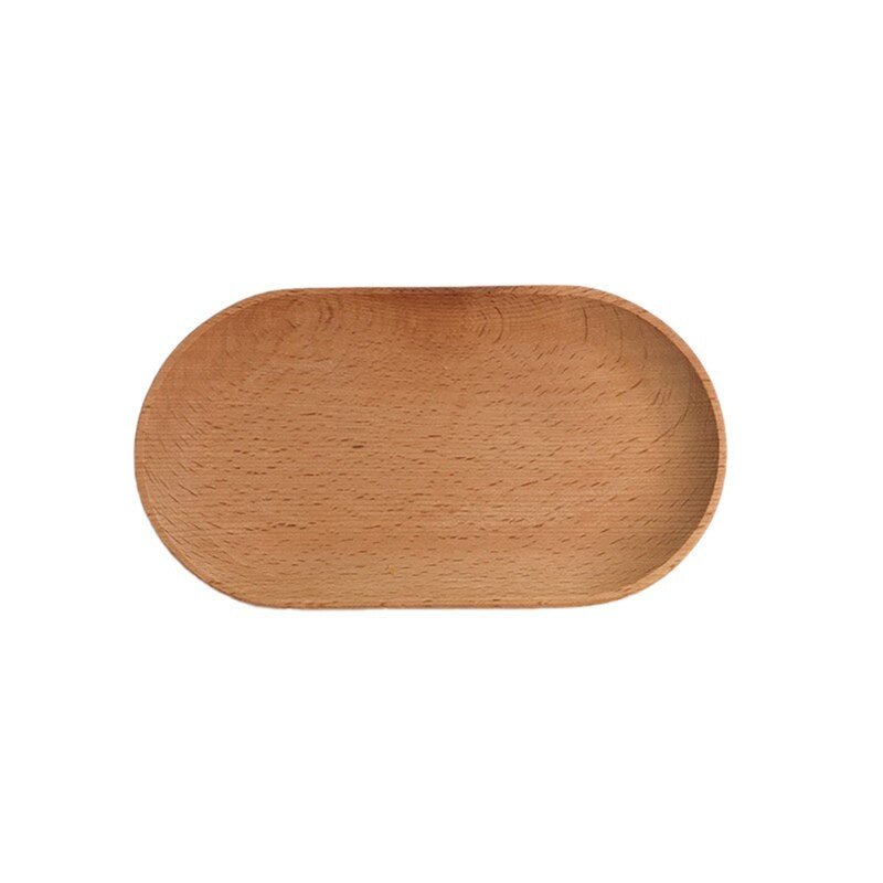 Wooden Dessert Plate and Serving Tray - Casatrail.com