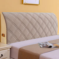 Thumbnail for Wooden Headboard Leather Bed Head with Thicken Cushion - Casatrail.com