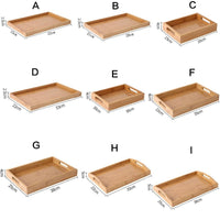 Thumbnail for Wooden Rectangular Tea Tray - Casatrail.com