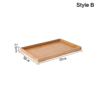 Thumbnail for Wooden Rectangular Tea Tray - Casatrail.com