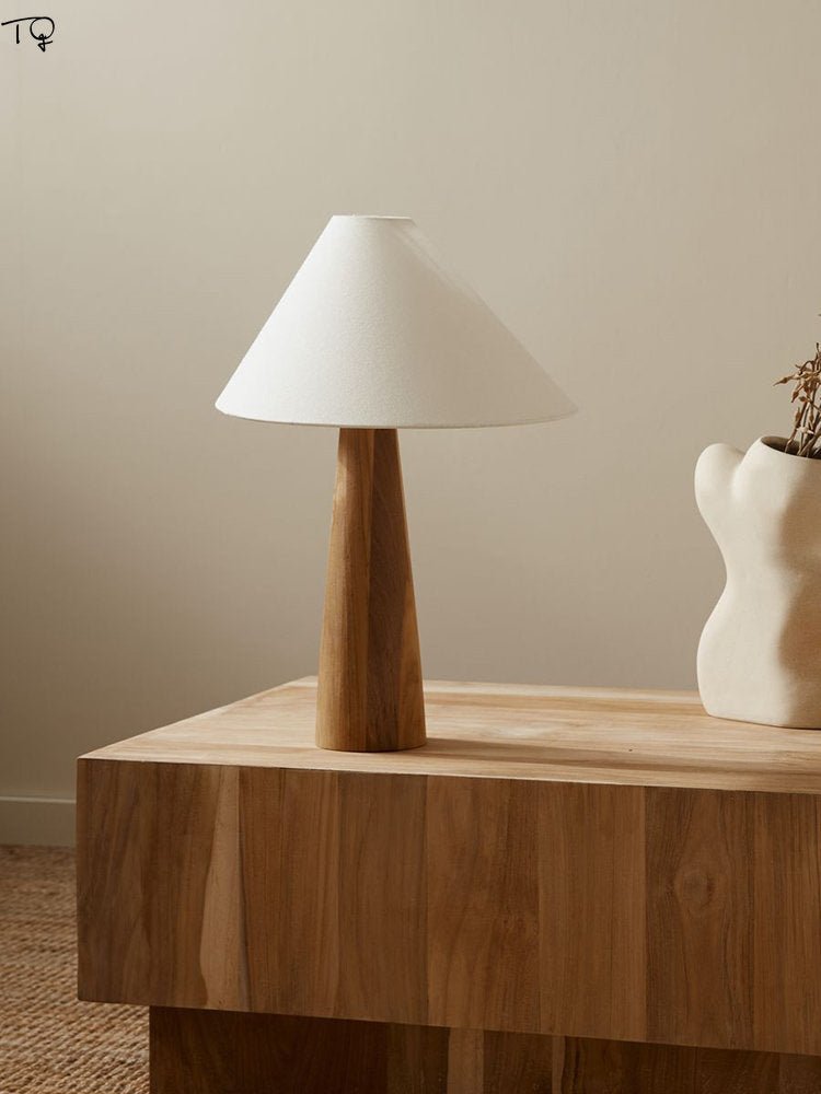 Zen - Inspired Solid Wood Floor Lamp - Casatrail.com