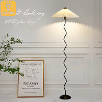 Thumbnail for Minimalist Floor Lamp with Skirt Lampshade