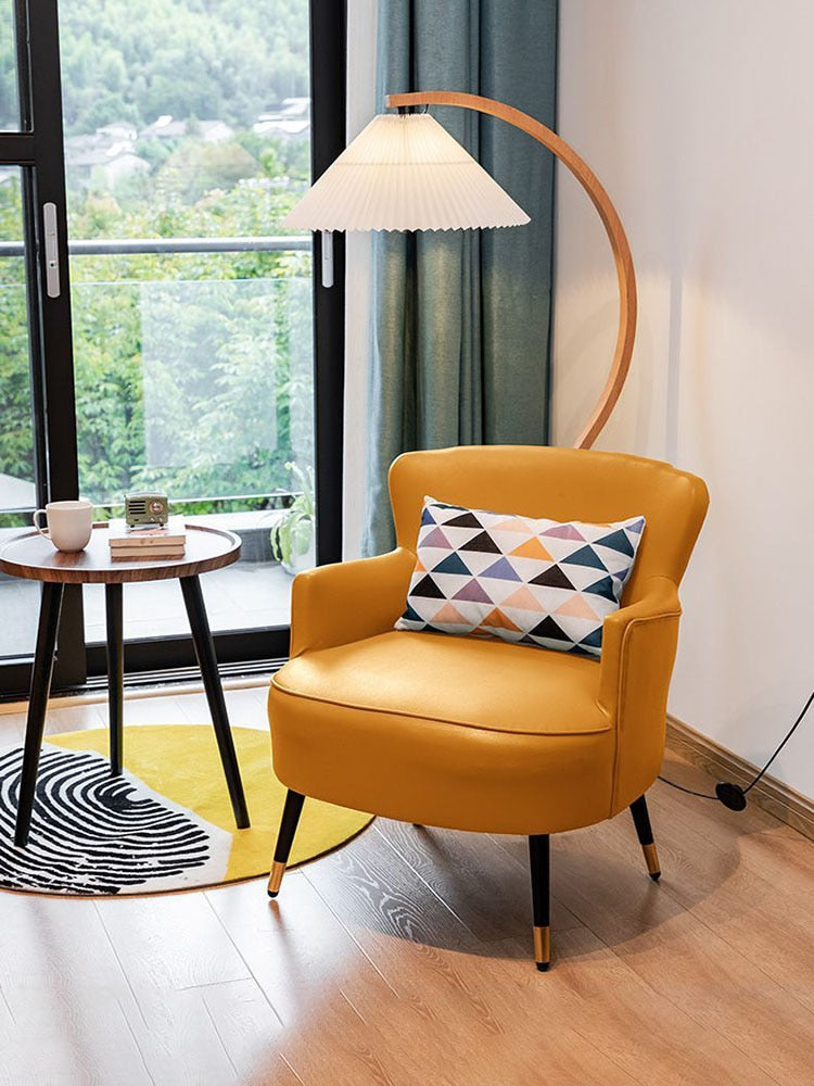 Modern Luxury Sofa Chair with Creative Backrest