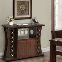 Thumbnail for Wooden Rolling Buffet Sideboard with Kitchen Cart