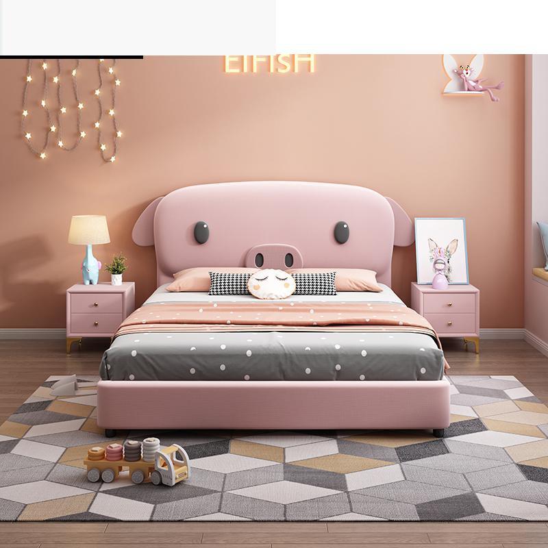 Modern Simple Cute Pig Children Bed