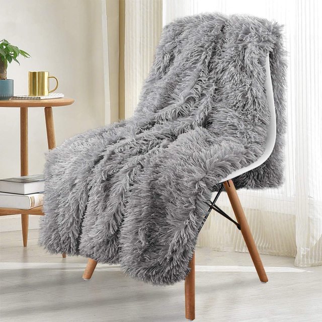 Fluffy Winter Bedspread Blanket
