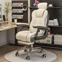 Thumbnail for Reclining Leather Ergonomic Office Chair