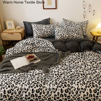 Thumbnail for Simple Leopard Pattern Quilt Cover Bedding Sets