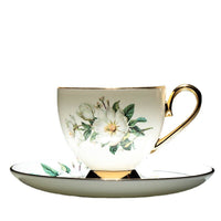 Thumbnail for Ceramic Bone China Tea Cup Plate Phnom Penh Gold Coffee Cup - Casatrail.com