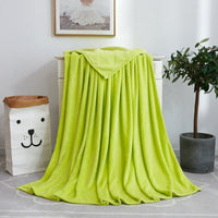 Thumbnail for Color Blanket Coral Fleece Yoga Cover - Casatrail.com
