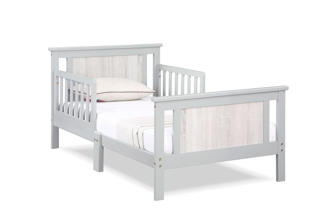 Connelly Reversible Panel Toddler Bed Gray/Rockport Gray - Casatrail.com