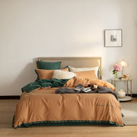 Thumbnail for Cotton Bed Linen Embroidered Quilt Cover Bedding - Casatrail.com